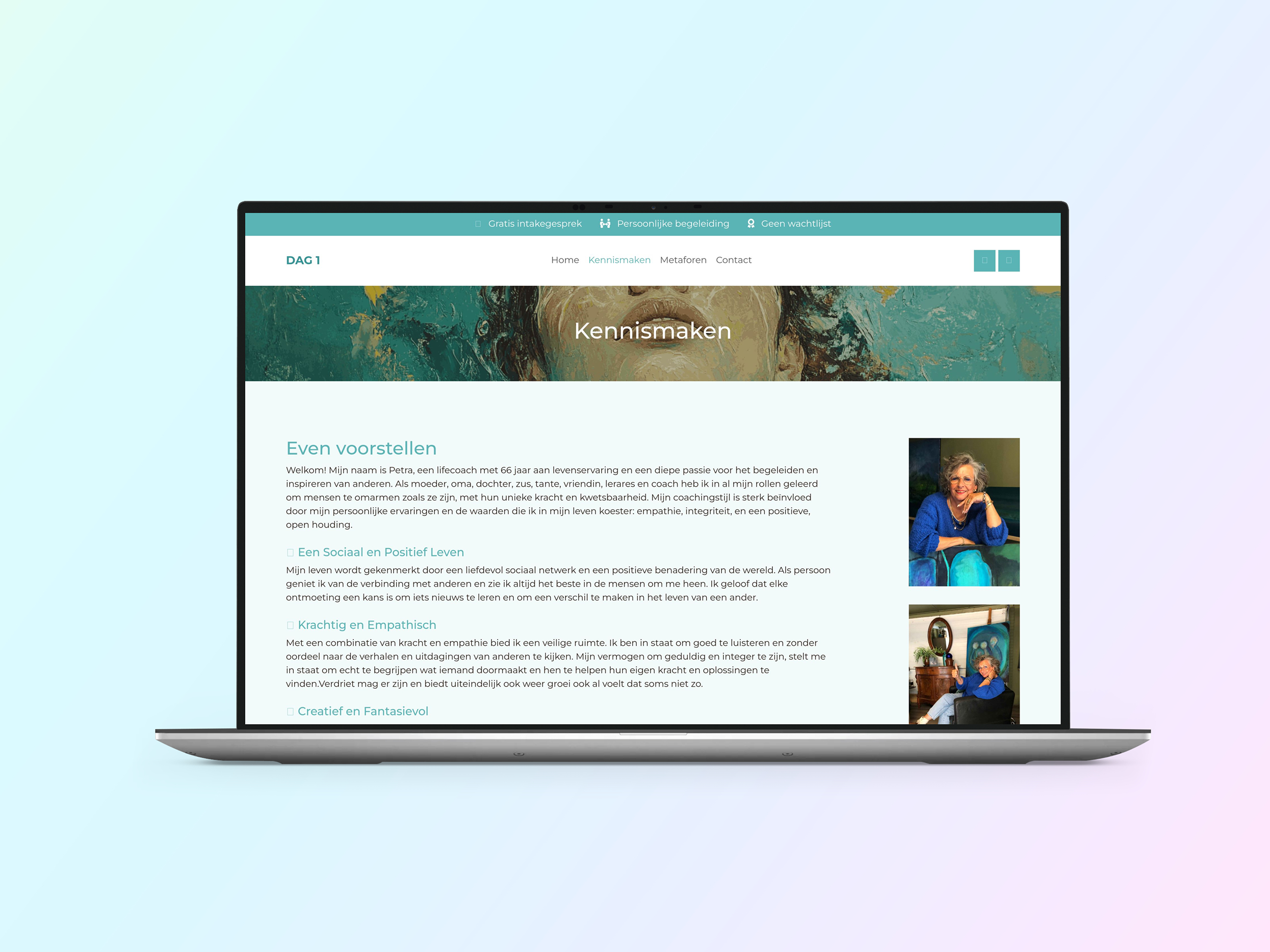Dag 1 Coaching Website