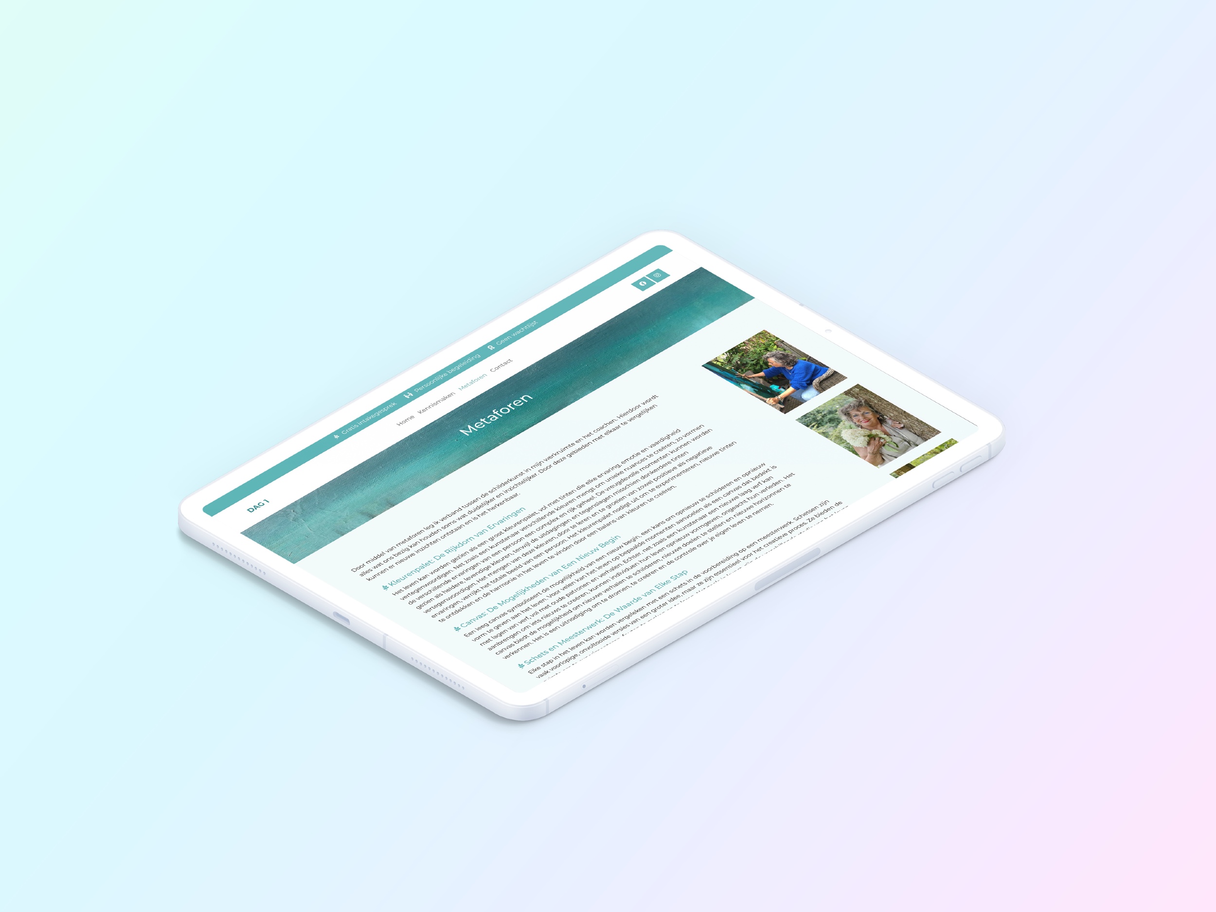 Dag 1 Coaching Website